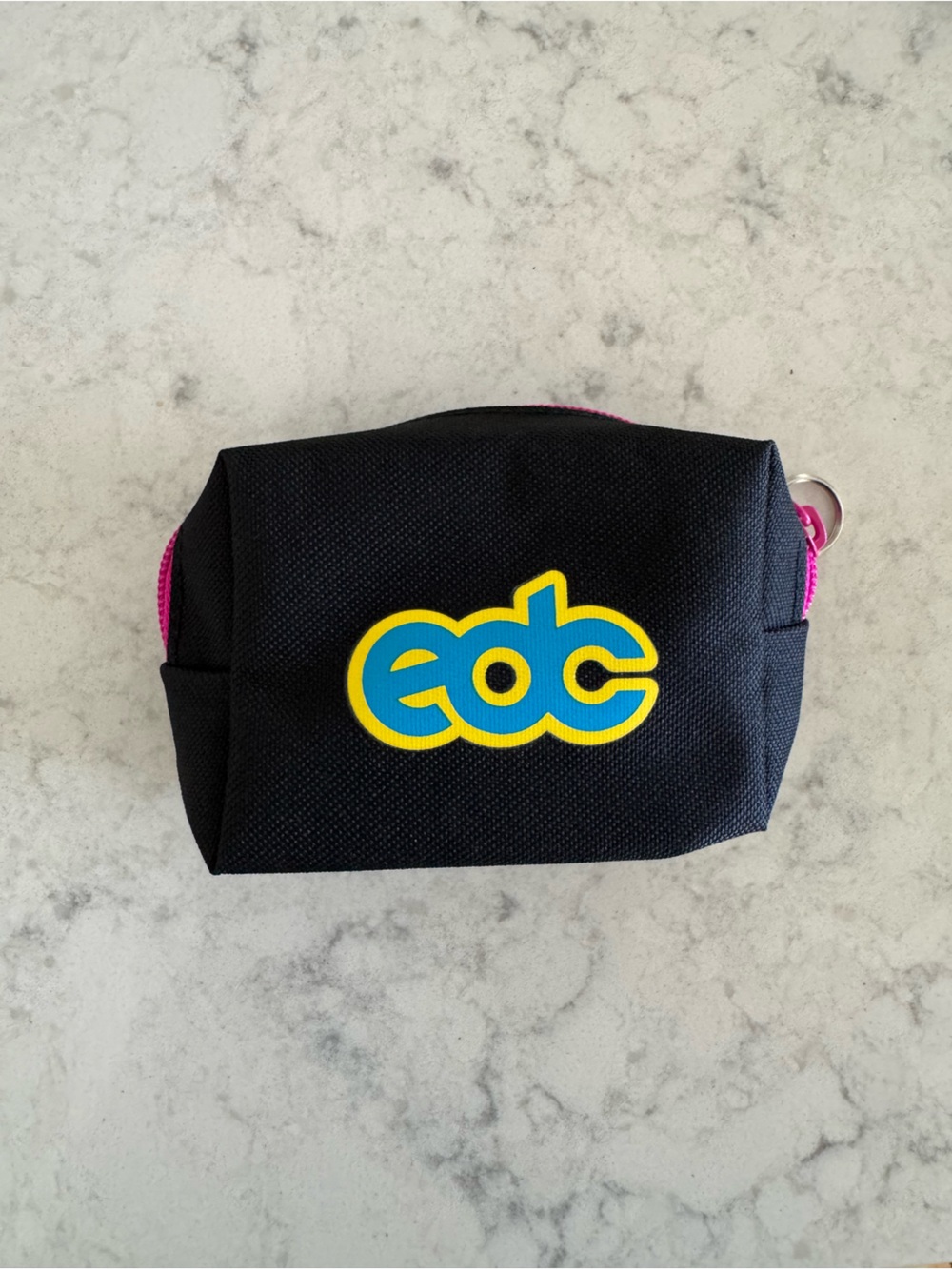 EDC Black Canvas Accessory Pouch